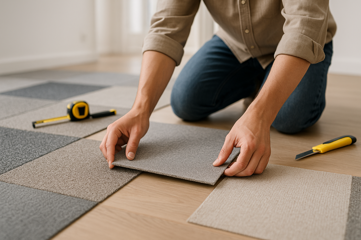 Modulaire tapijttegels leggen: jouw slimme én stijlvolle vloer voor elk budget